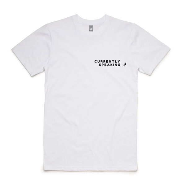 Classic Logo Tee (White / Black) Thumbnail